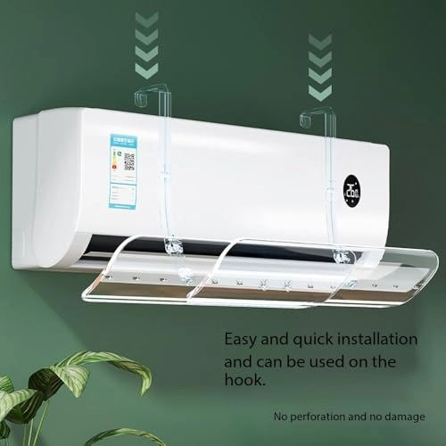 Air Conditioner Deflector - wall-mounted