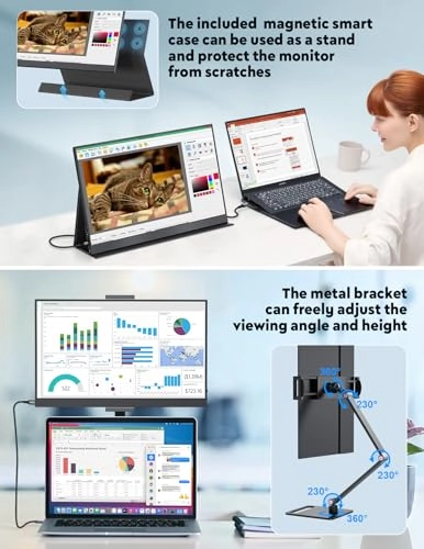 Portable Monitor - FHD 15.6 inch