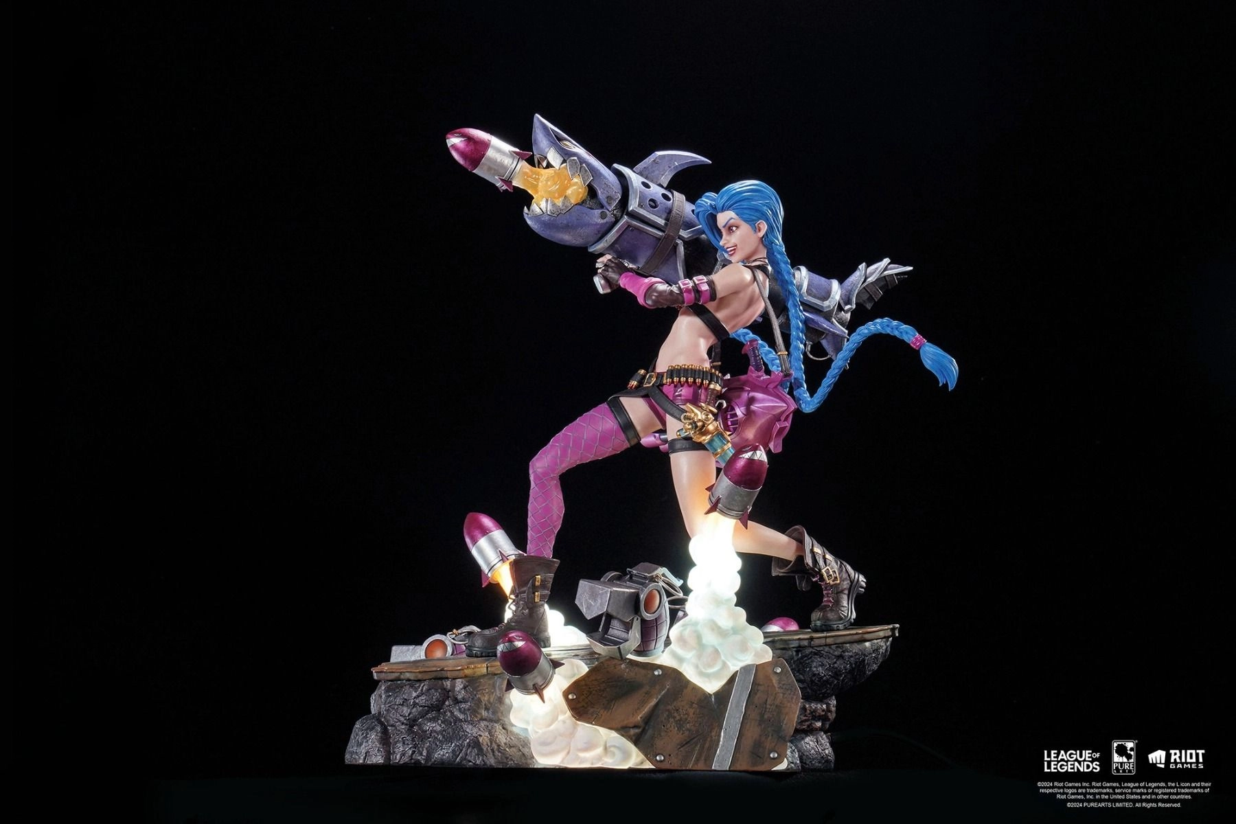 Jinx - League of Legends - 1:6 Scale Statue LED lights