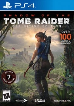Square Enix Shadow of the Tomb Raider Croft Steelbook - PlayStation 4