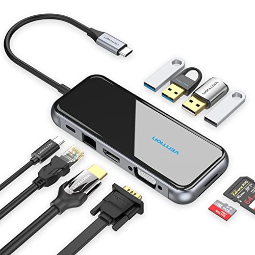 Vention Multi-function USB-C Docking Station