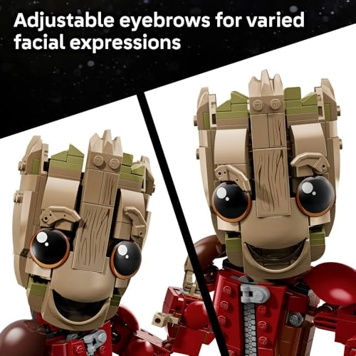 Marvel LEGO Ravager Jumpsuit Groot (76341)