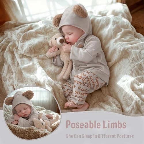 Reborn Baby Doll - 17Inch Vinyl Boy Ages 3+