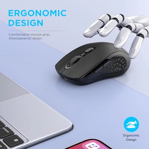 Wireless Computer Mouse - Bluetooth USB