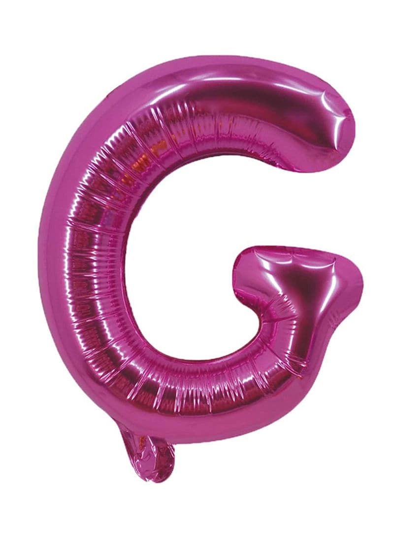 G Letter Decorative Foil Balloon - 16Inch Blue