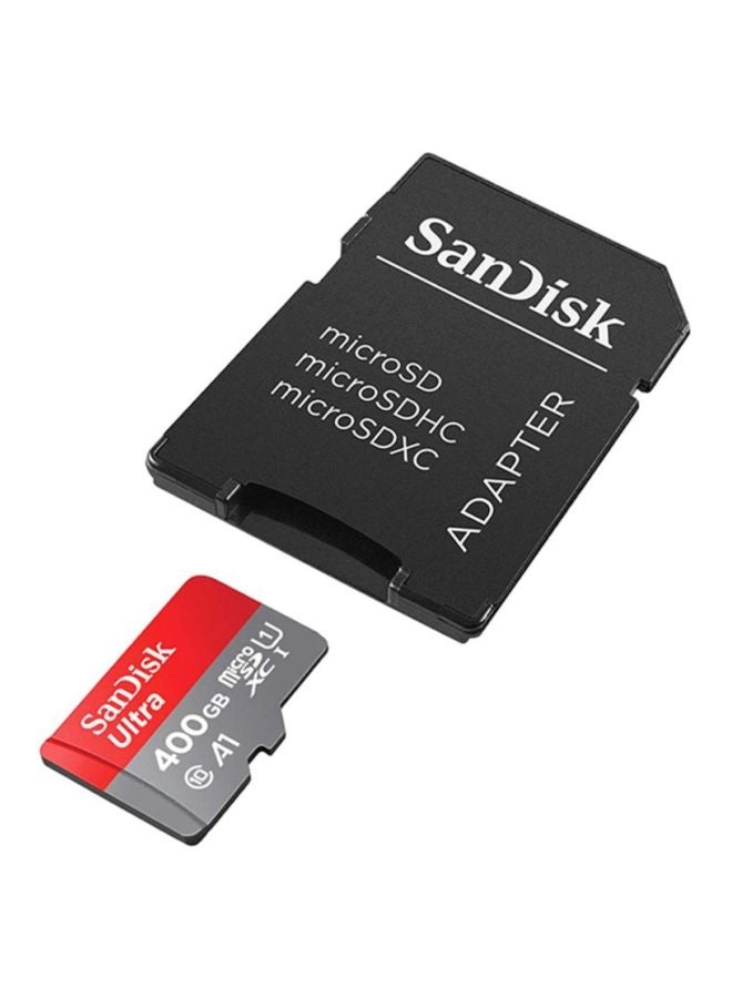 microSDXC Card - UHS-1 100MB/s + Adapter - write-protect switch