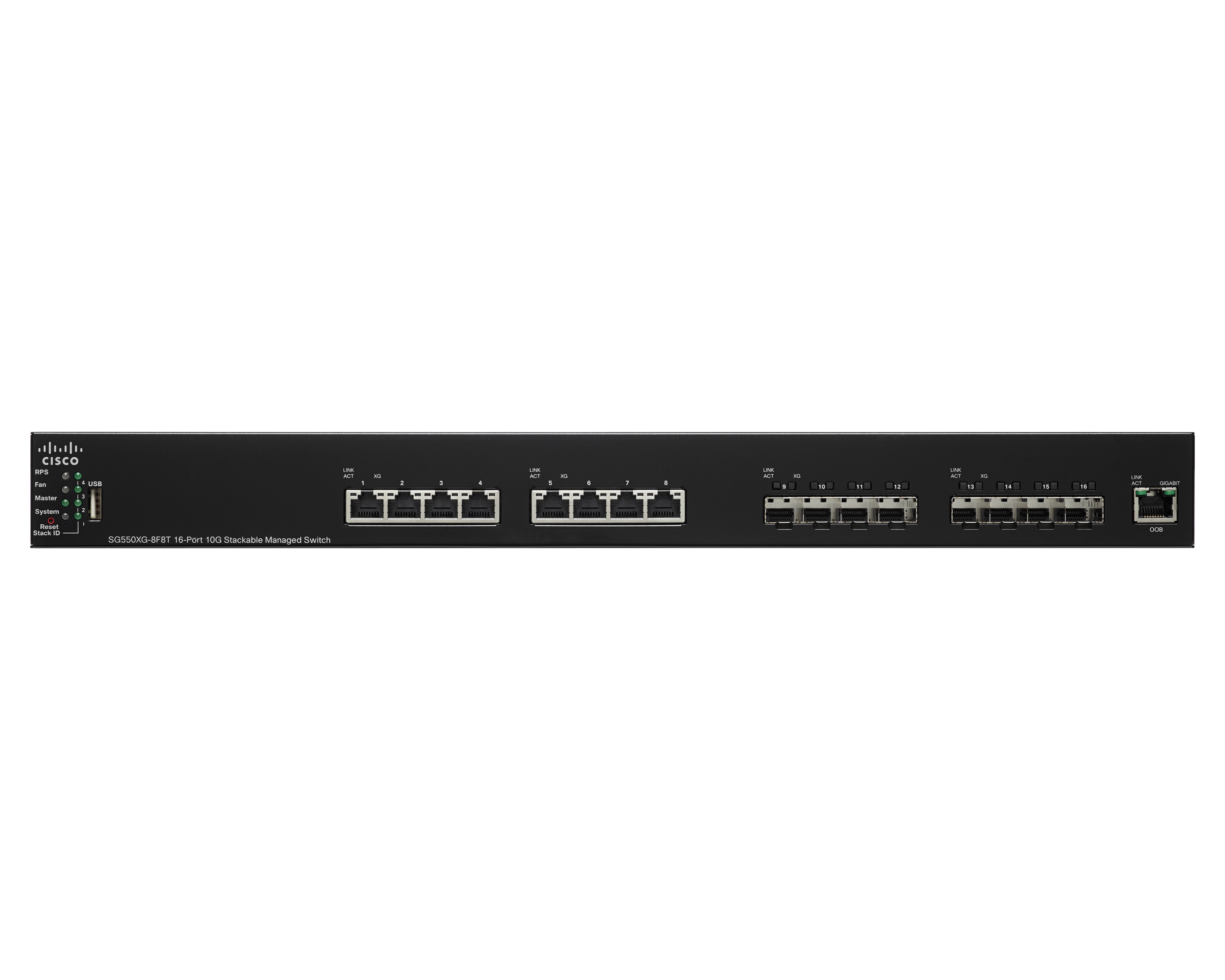 SX550X-16FT 16-ports