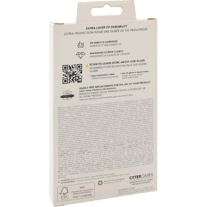 Privacy Antimicrobial Glass Screen Protector for iPhone 16 Pro