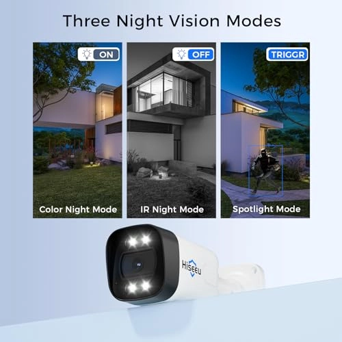 4K PoE Camera System - 8 cameras 16 channels 8MP