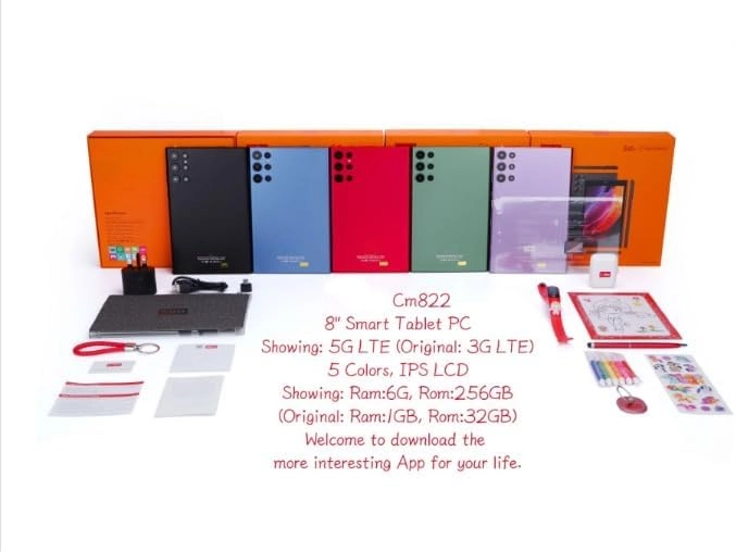 CM822 - 256GB 8"