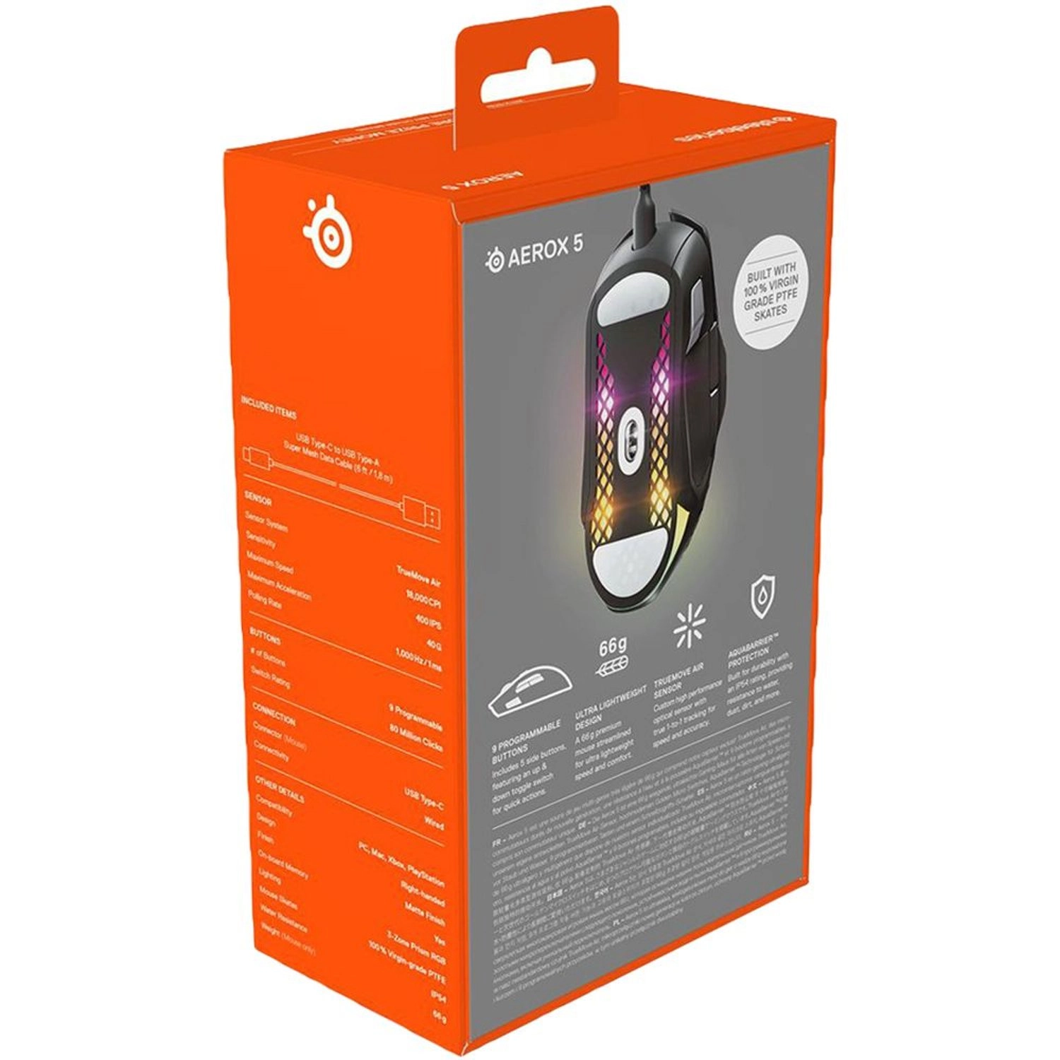 Aerox 5 Gaming Mouse - Wired