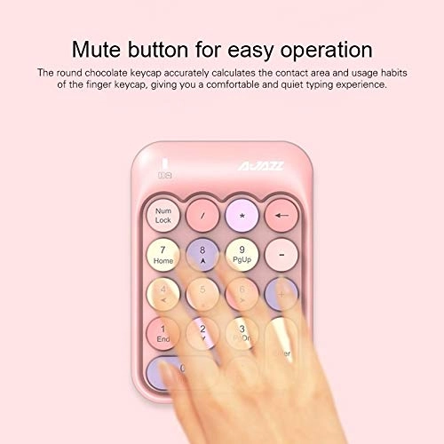 AK18 - 2.4G Mini Wireless Numeric Keyboard