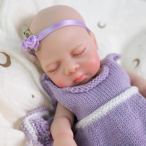 Reborn Baby Doll - 12 inch Vinyl Girl Ages 3+