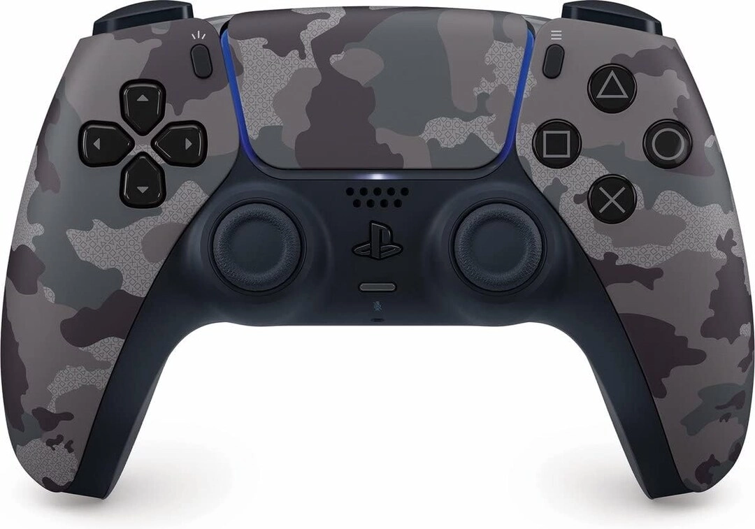 HUB ELECTRONICS DualSense Wireless Controller - Grey Camo PlayStation 5