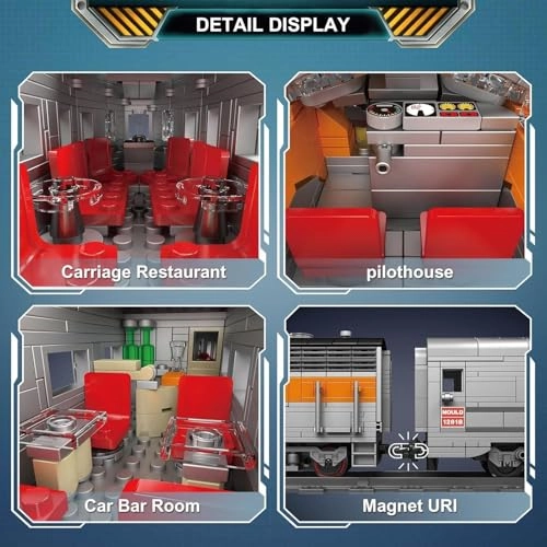 MOC EMD F7 (12018) - with Rail/Motor APP Remote Control