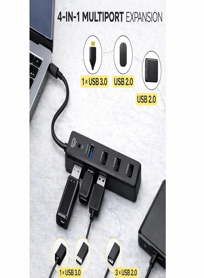 USB 3.0 Hub - 4-Port 5Gbps