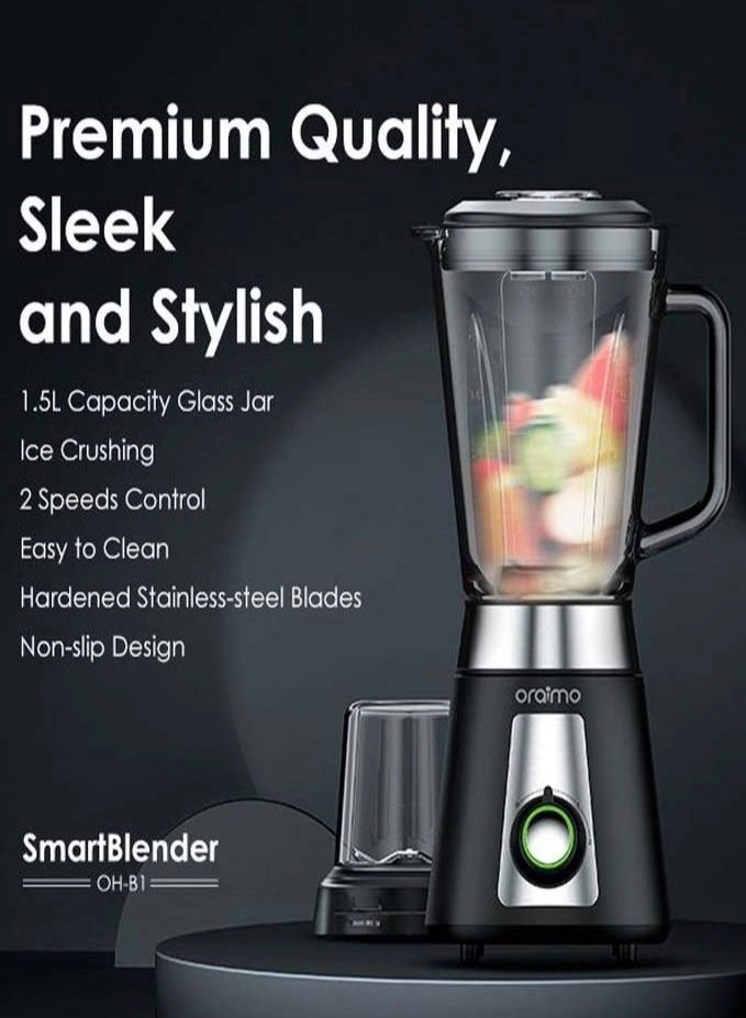Smart Blender - Ice Crushing 2 Speeds Control
