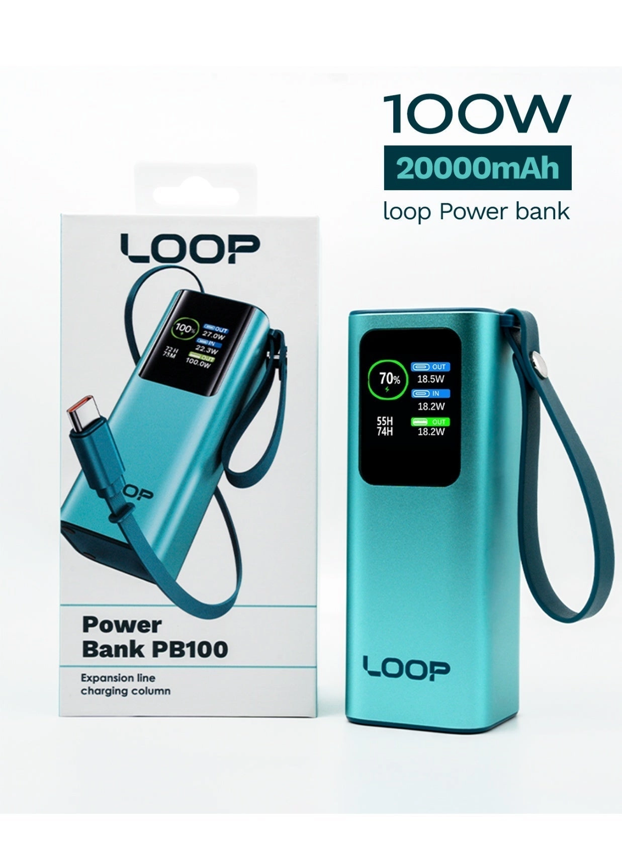 Loop Power bank - 20000Mah