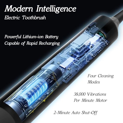 2-1 Professional Electric Toothbrush - Water Flosser 3800VPM