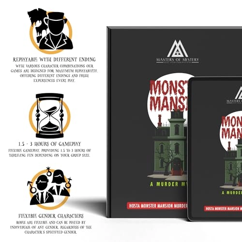 Mystery At Monster Mansion - English 15 years and up
