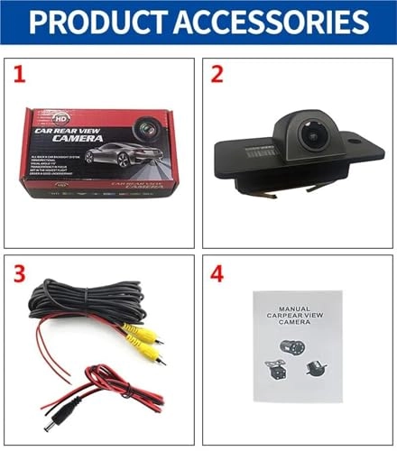 Rear View Camera - Night Vision Wire HD CCD