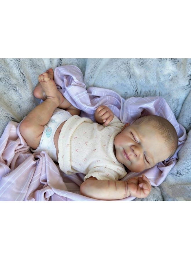 Reborn Baby Doll - 18 Inch Silicone Boy Ages 3+