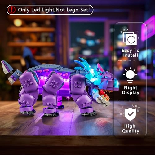 Light Kit for LEGO 77077 Klombo - Plastic Fortnite 1