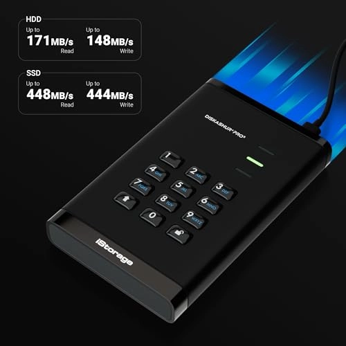 diskAshur PRO3 - 7200 RPM 4TB 2.5-inch HDD