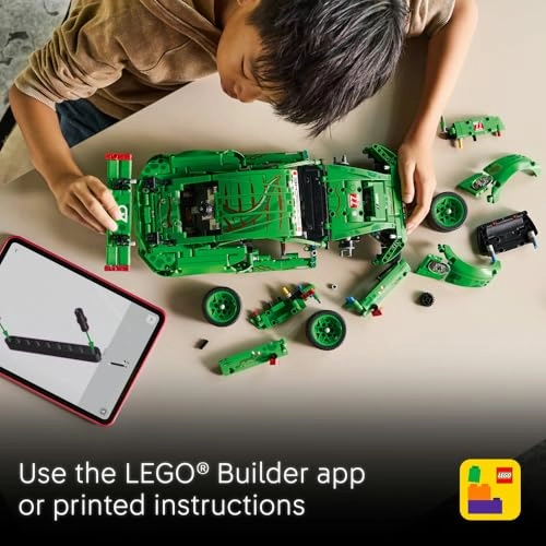 Porsche 911 GT3 R (42224) - Dinosaur Design 6-cylinder boxer engine