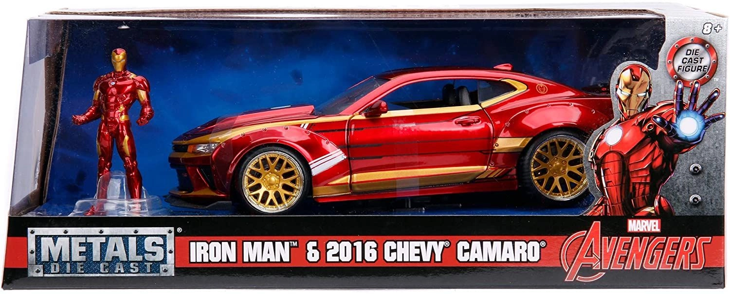 Marvel Ironman 2016 Chevy Camaro SS - 1:24