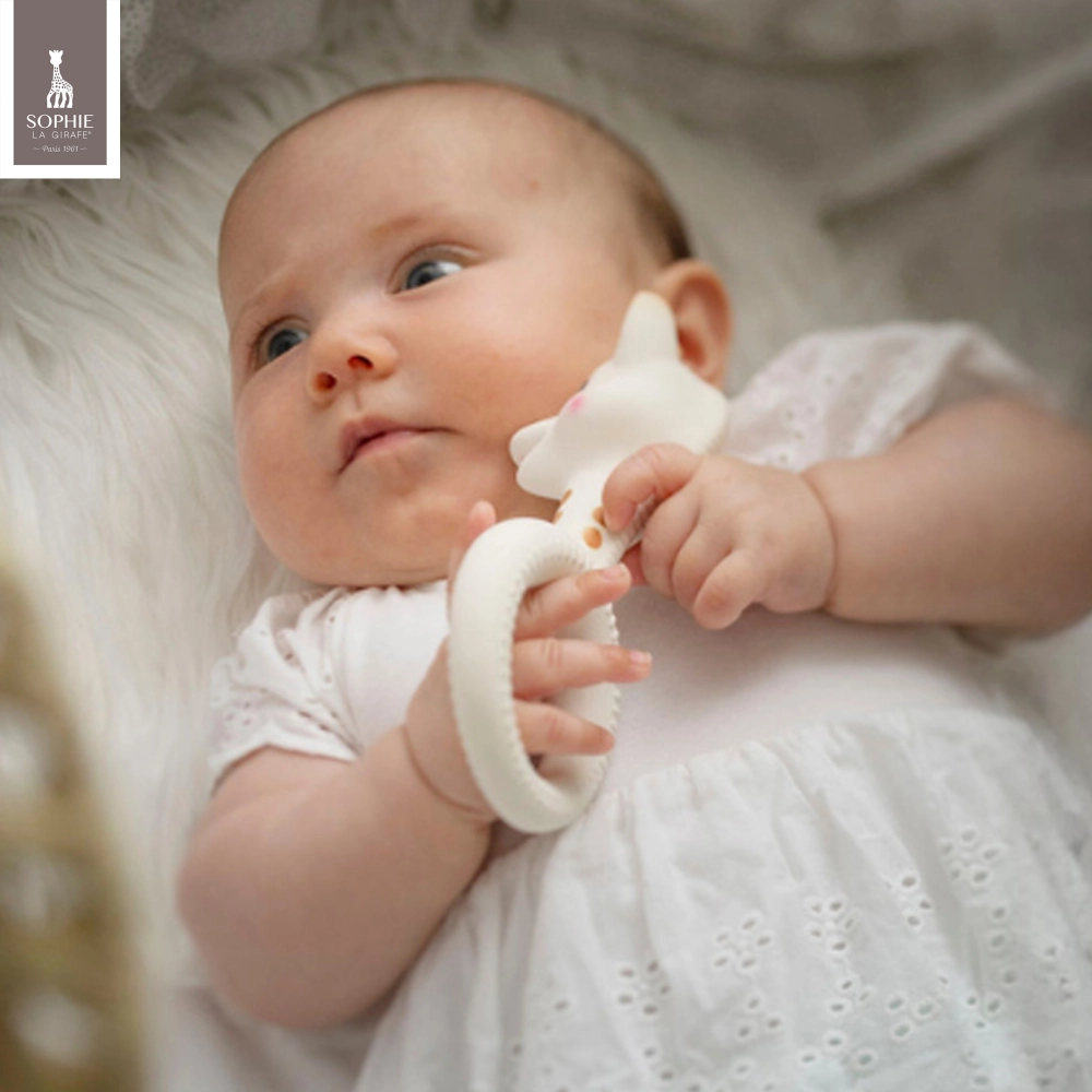 So'Pure Ring Teether - 100% natural rubber