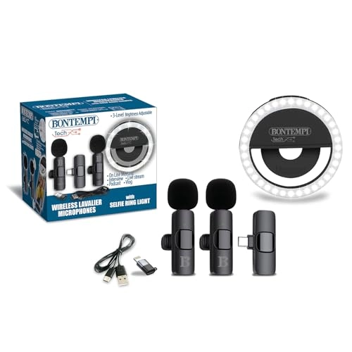 60 4120 + Ring Light USB Microphone