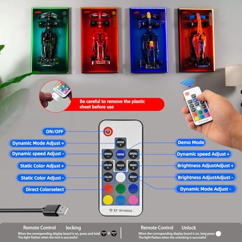 Display Wallboard - for LEGO Technic Oracle Red Bull Racing Car 42206 75X45cm