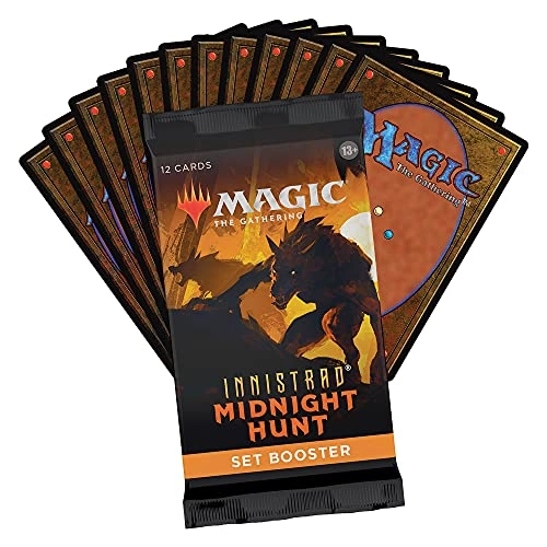 Magic: The Gathering Innistrad: Midnight Hunt Set Booster Box - English 360pcs