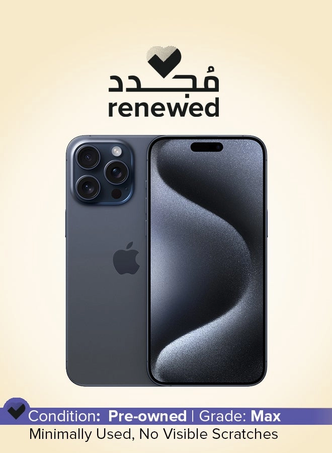(Renewed) iPhone 15 Pro Max - 256GB
