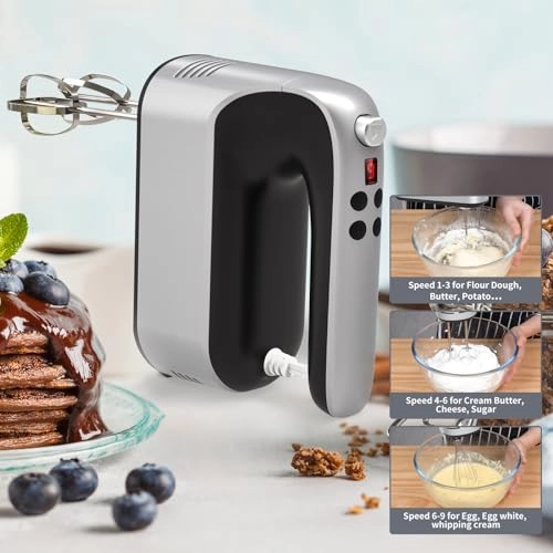 9Speed Digital Hand Mixer - 400W