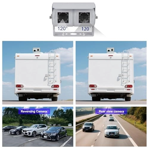 Rearview Camera - Night Vision + 7" TFT LCD Monitor - 800x480