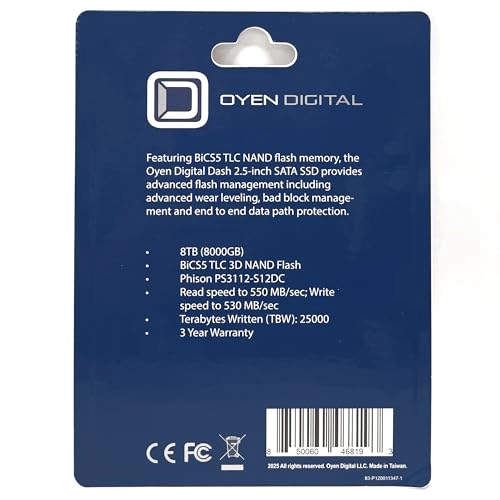 Astryx - 8 TB 2.5 Inches