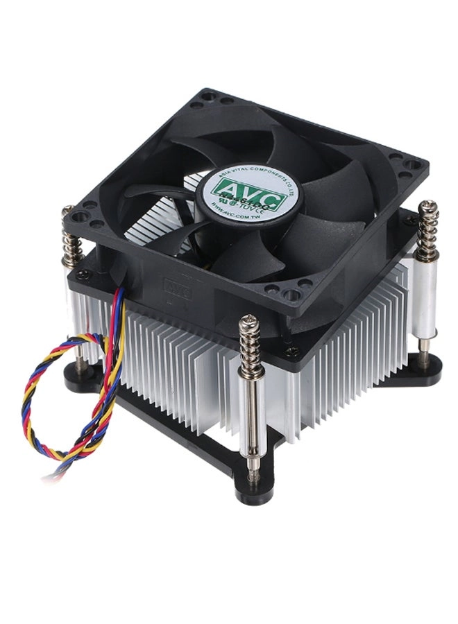 Quiet Heatsink Radiator CPU Cooling Fan
