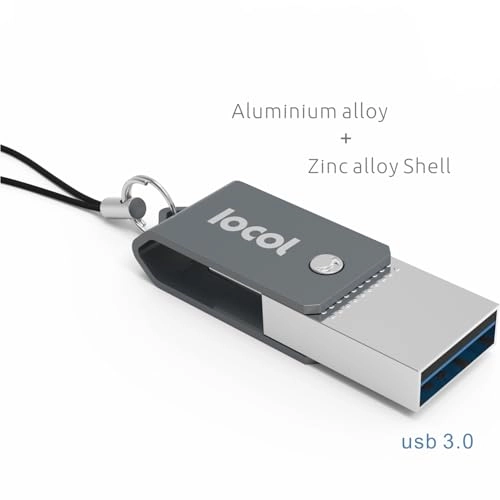 Mini 2 in 1 Dual USB Flash Drive - USB 3.2 Gen 2 Type C and USB-A 32GB