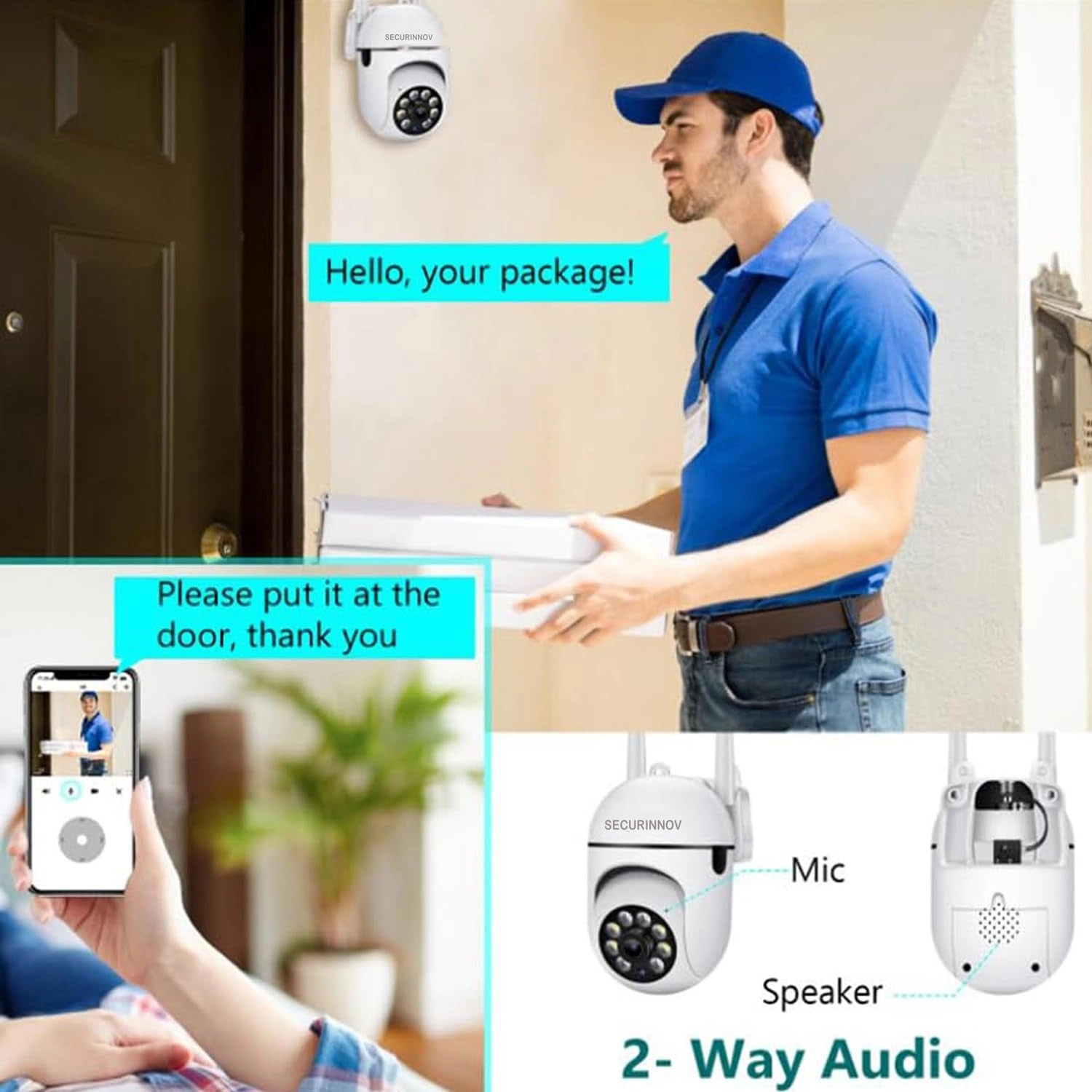 Indoor Mini Ptz 1080P