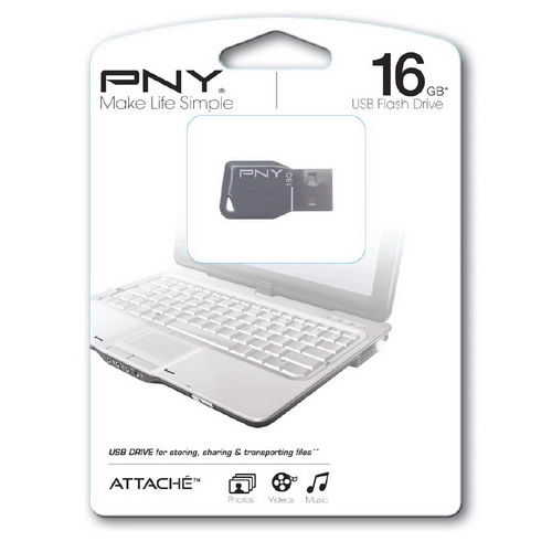 PNY Attaché 3 - USB 2.0 USB Type A 16GB