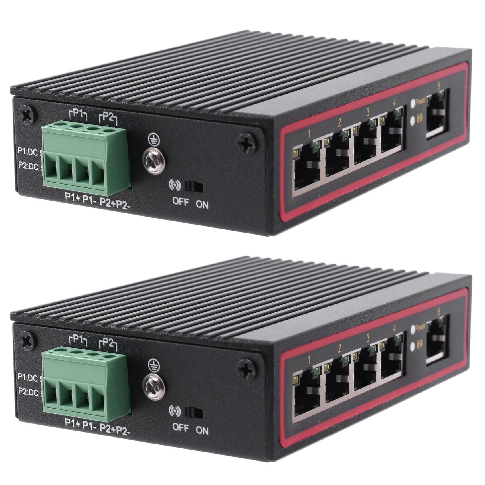GUT65ERD Ethernet Switch 5-ports