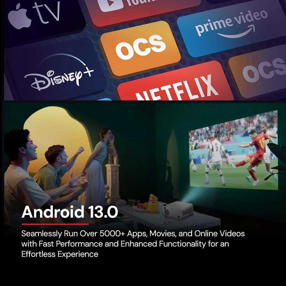 Mini Projector T5 T5 Mini Projector 150 ANSI lumens