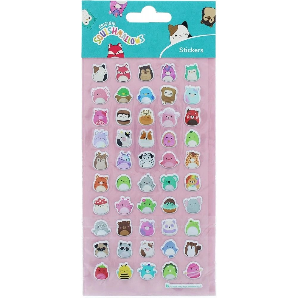 BLUEPRINT COLLECTIONS Squishmallows Sticker Book 50 pcs