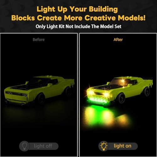 Lighting Accessories - Building Blocks Lego Speed Champions