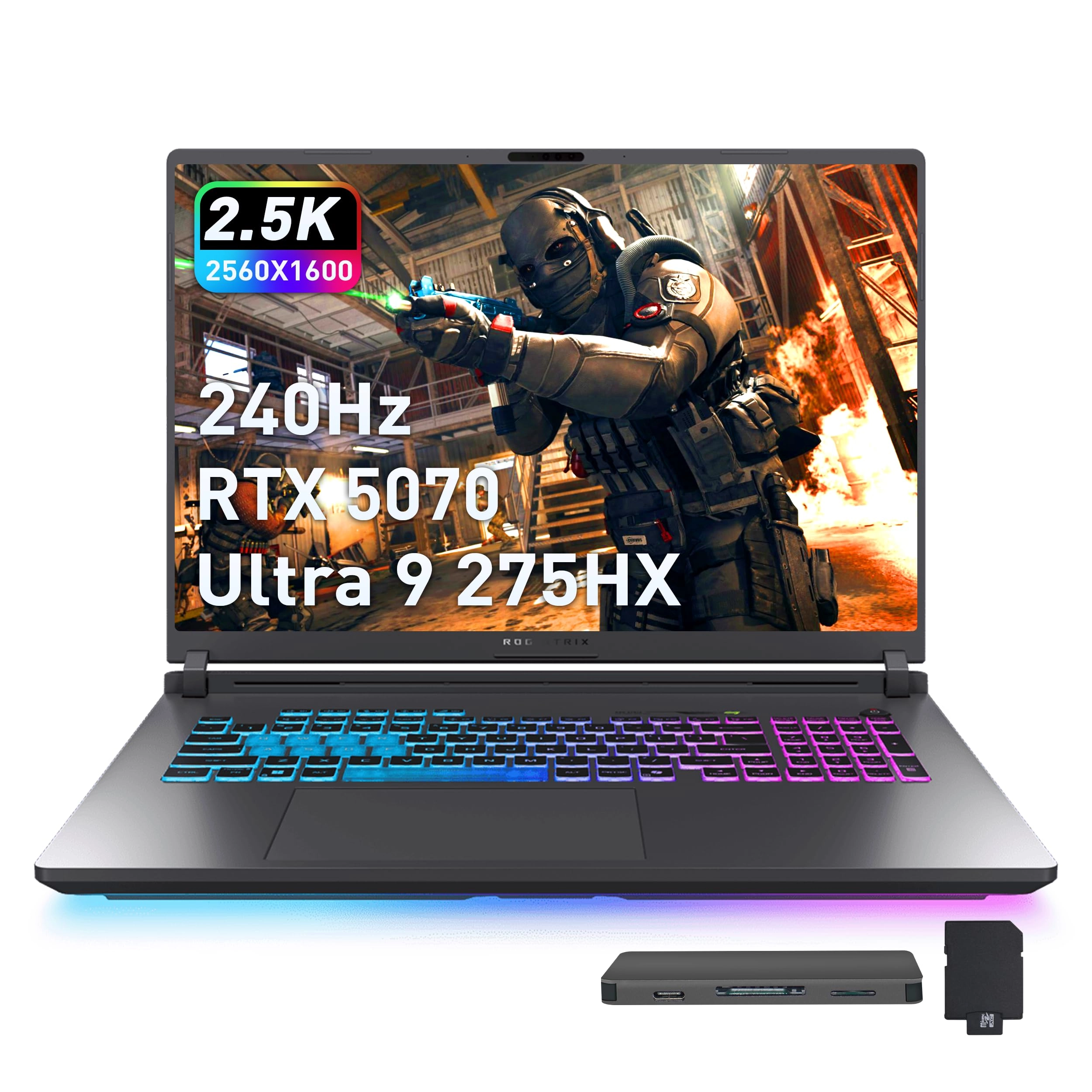 ASUS ROG Strix G18 - 18'' Ultra 9 275HX 64GB DDR5 4TB SSD