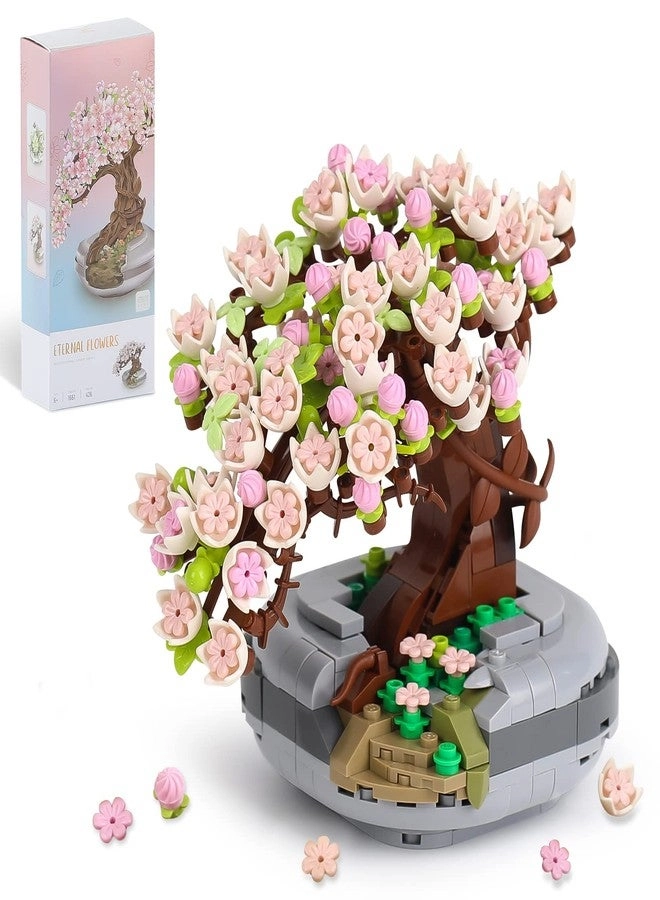 HSANHE Mini Bricks Flowers Bonsai - 426 pcs