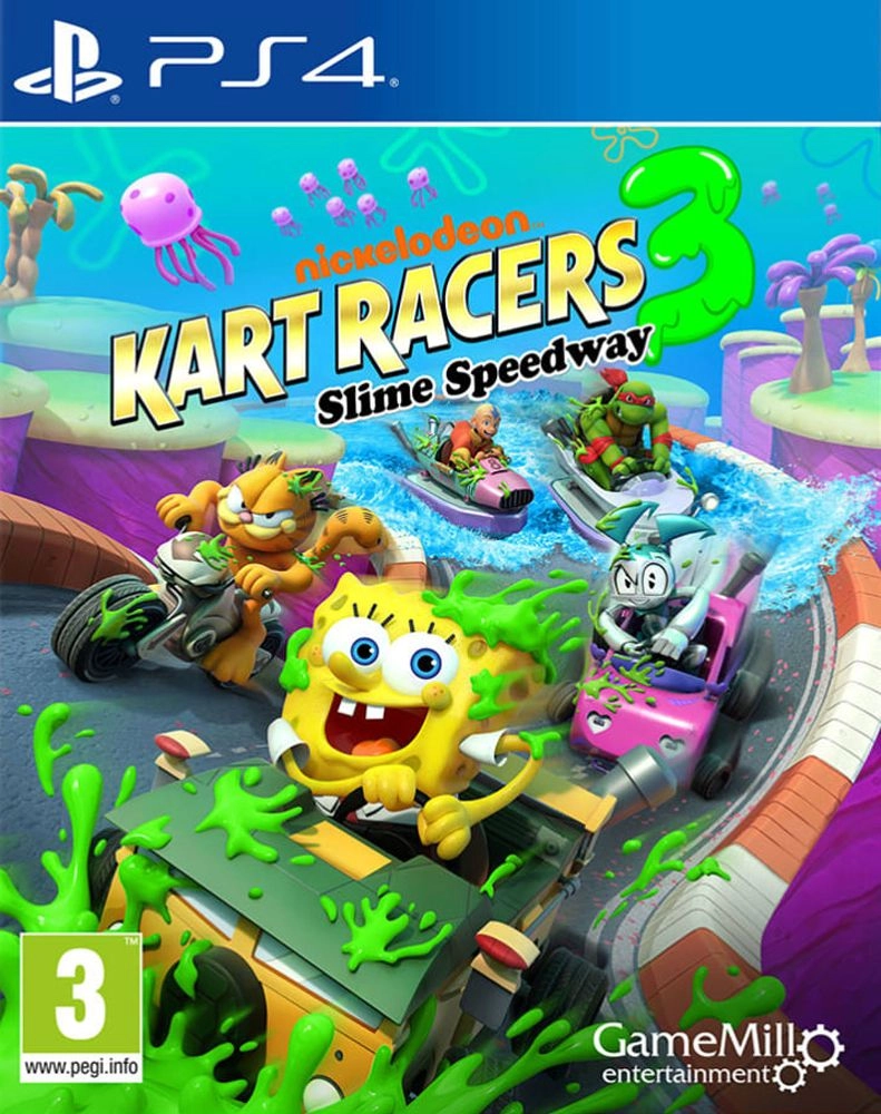 Nickelodeon Kart Racers 3: Slime Speedway - PlayStation 4