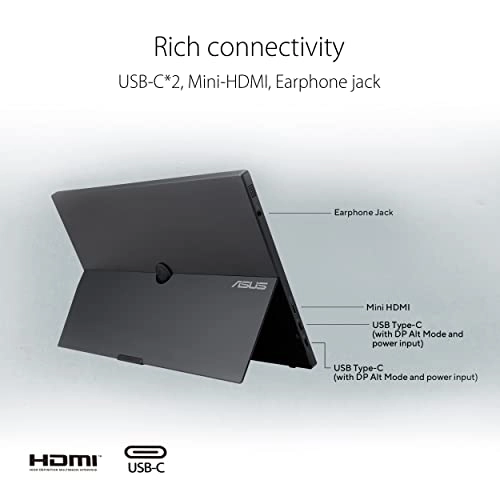 ZenScreen Touch MB16AHT - 90LM0890-B01170 15.6 in 1920x1080